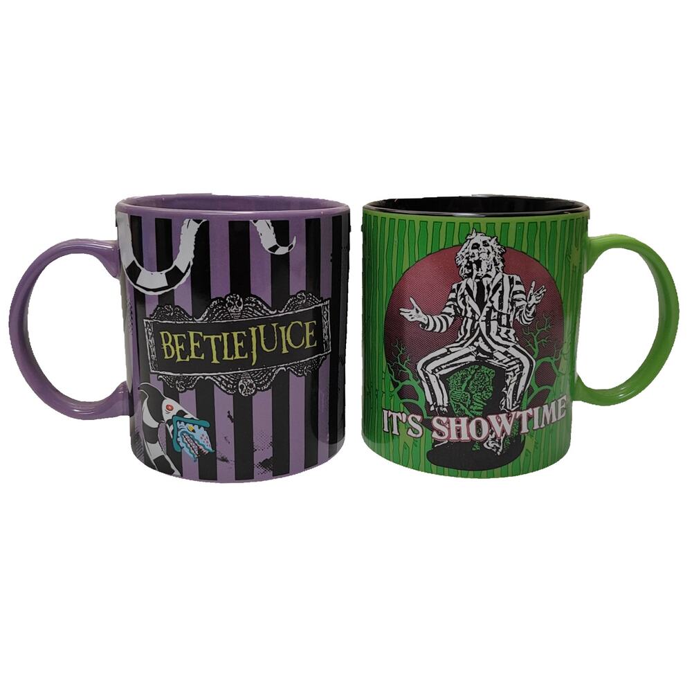 Silver Buffalo Beetle Juice Collectors Mug Set - 20oz Mugs